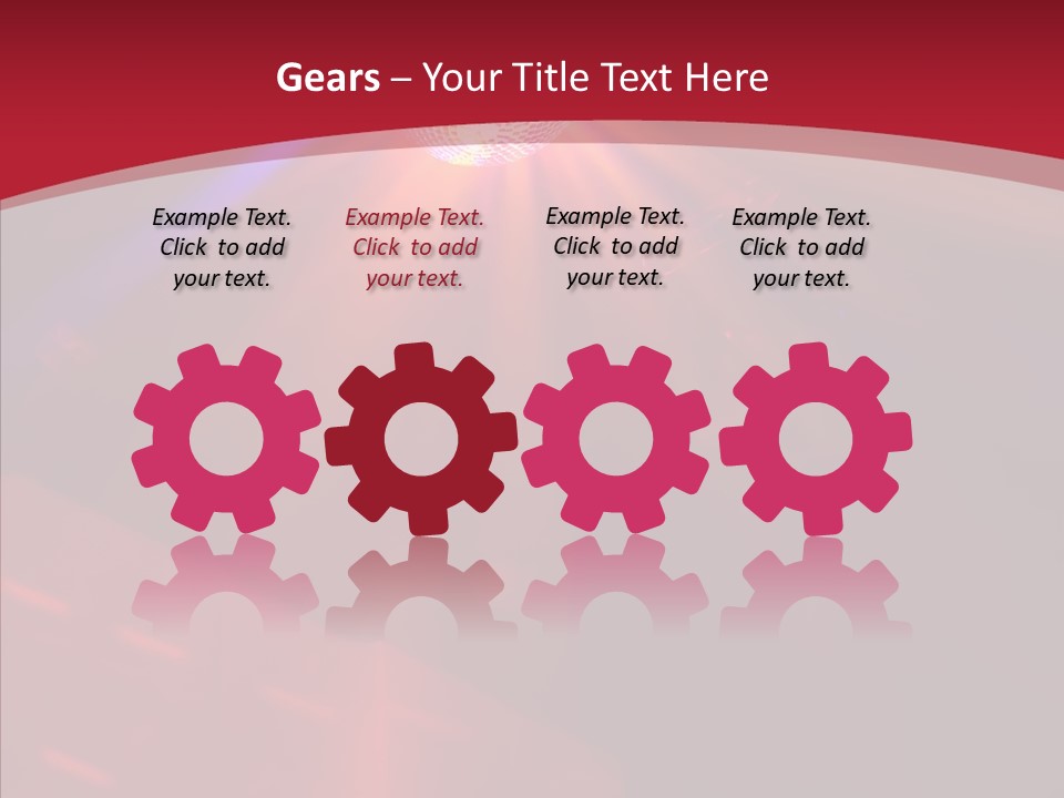 Atmosphere Pub Disco PowerPoint Template