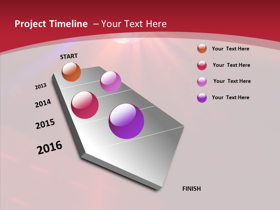 Atmosphere Pub Disco PowerPoint Template