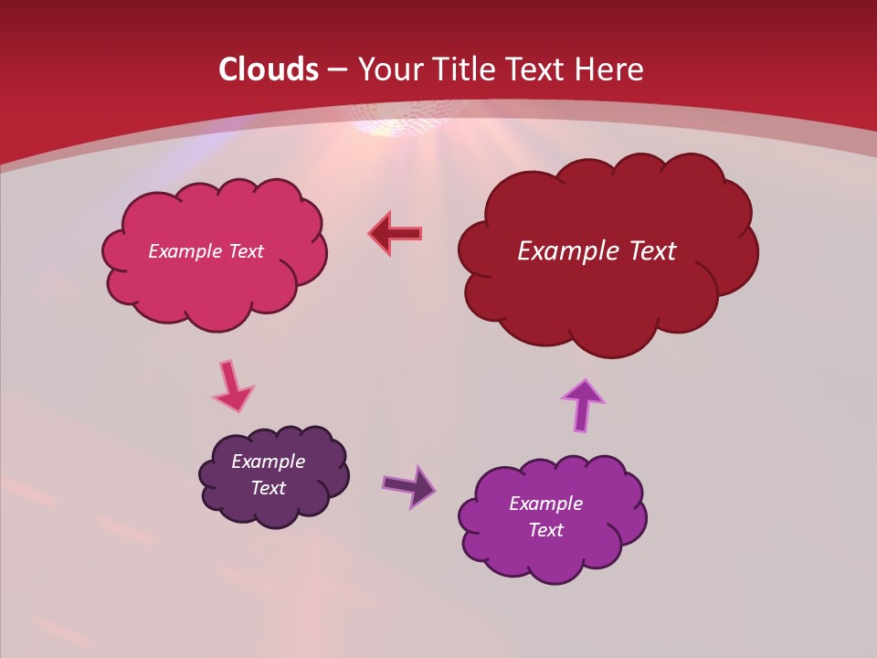 Atmosphere Pub Disco PowerPoint Template