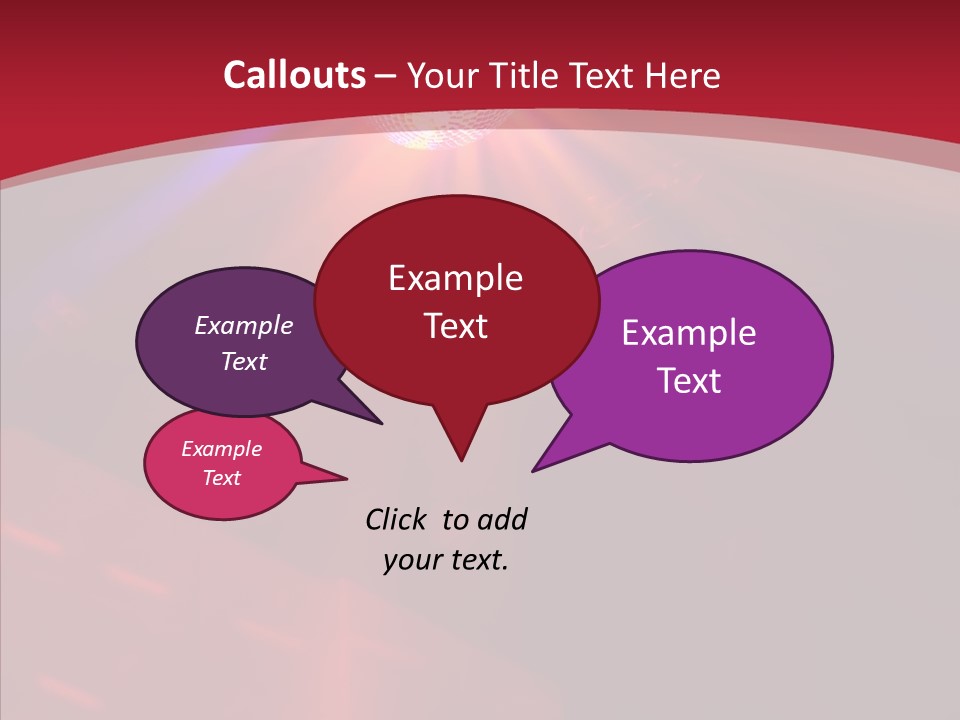 Atmosphere Pub Disco PowerPoint Template