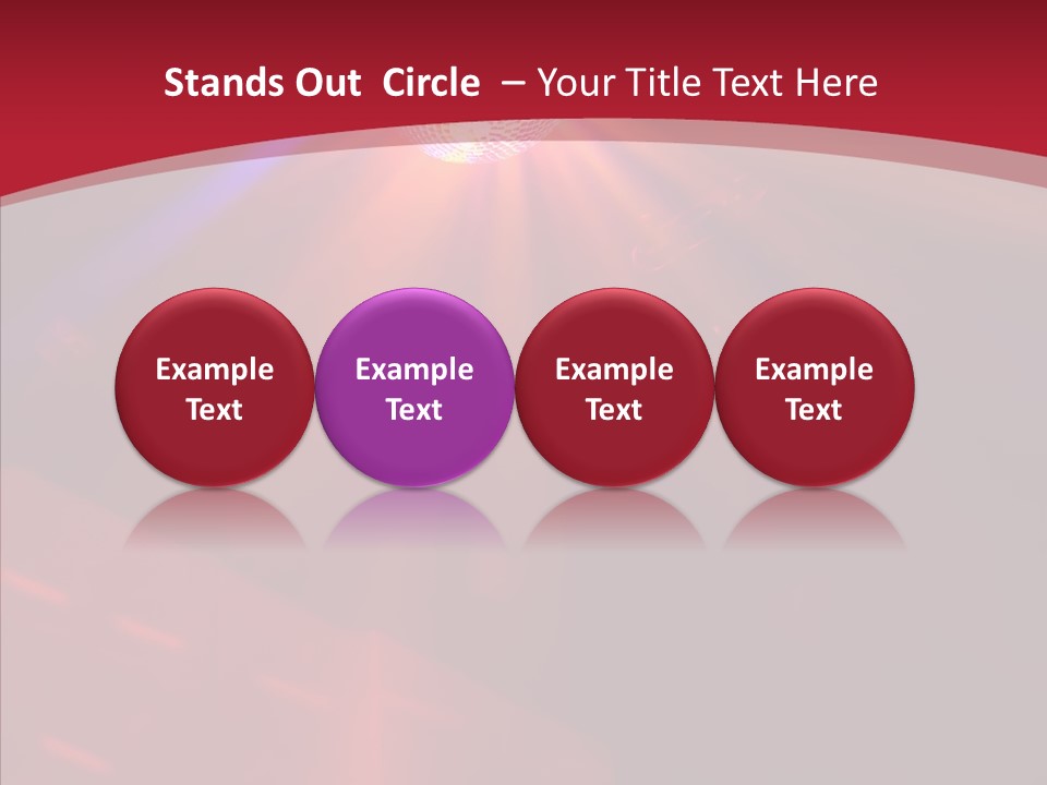 Atmosphere Pub Disco PowerPoint Template