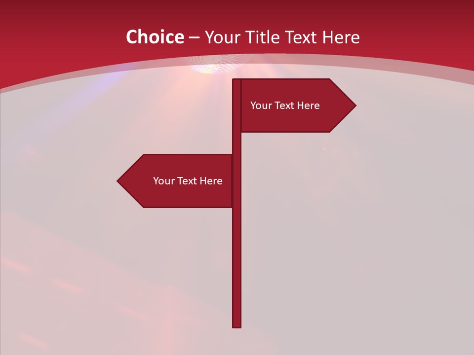 Atmosphere Pub Disco PowerPoint Template