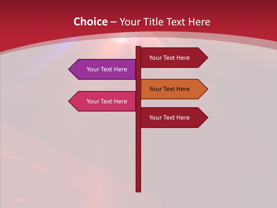 Atmosphere Pub Disco PowerPoint Template