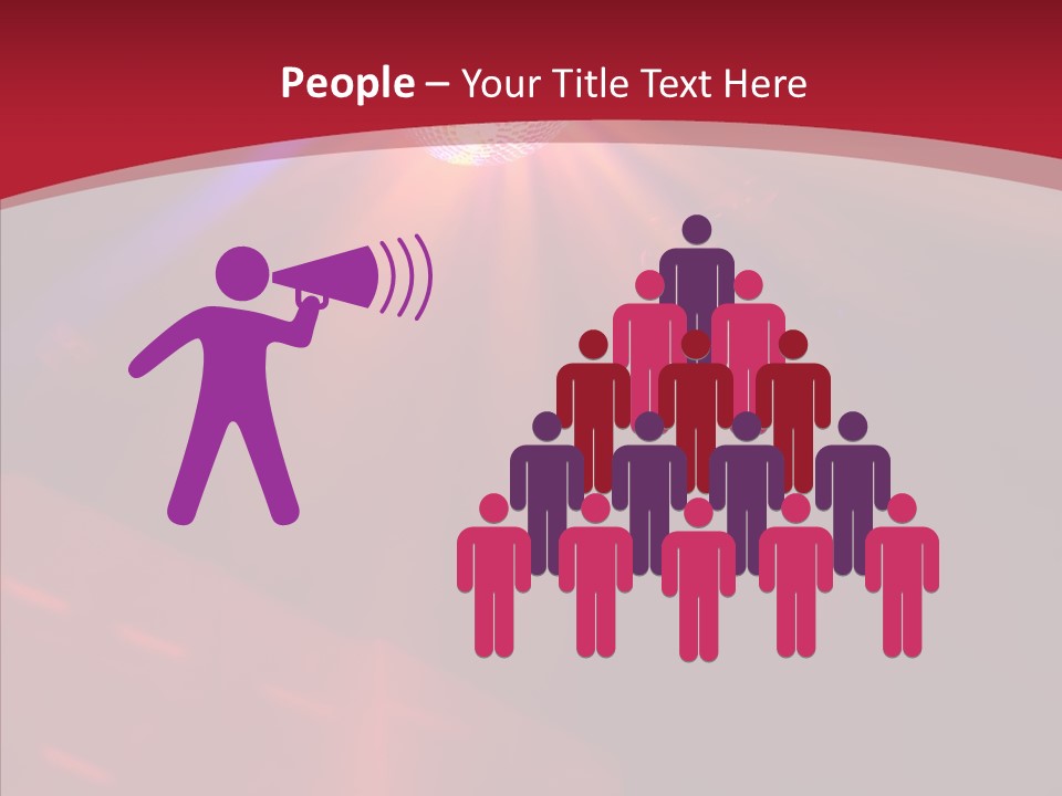 Atmosphere Pub Disco PowerPoint Template