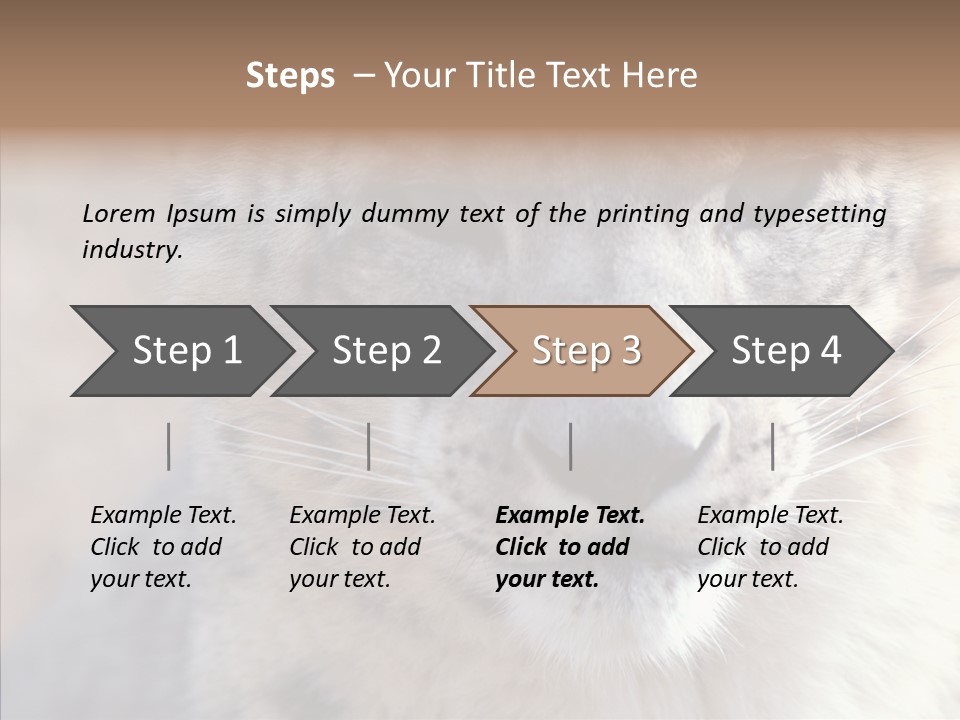 Mammal Zoo Portrait PowerPoint Template