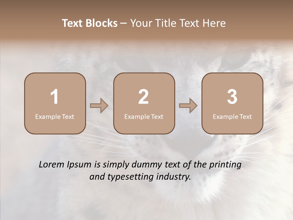 Mammal Zoo Portrait PowerPoint Template