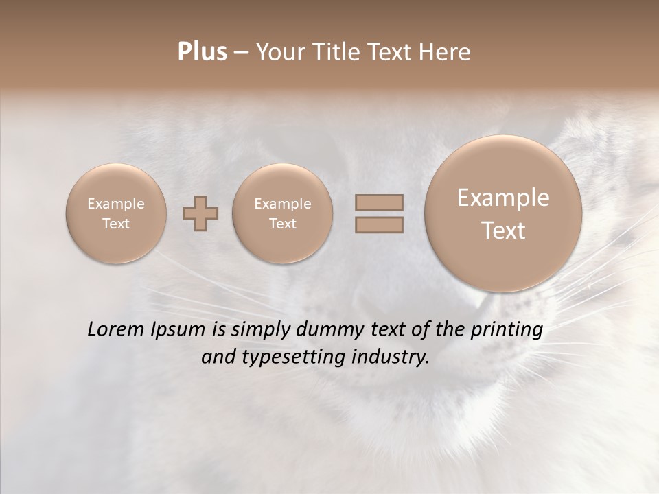 Mammal Zoo Portrait PowerPoint Template