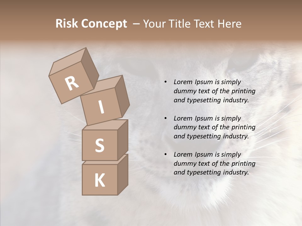 Mammal Zoo Portrait PowerPoint Template