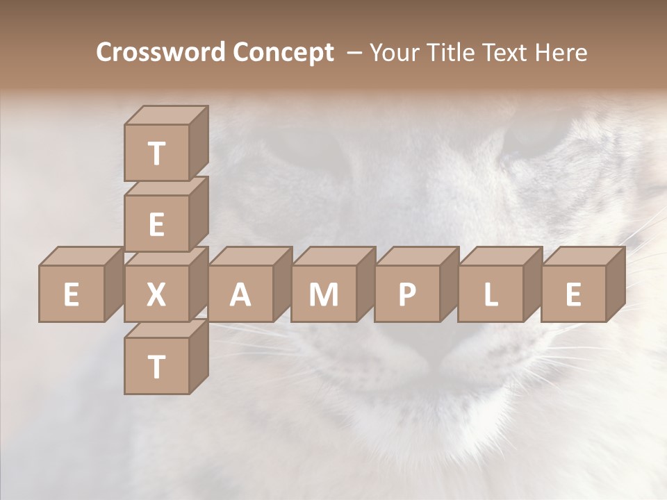 Mammal Zoo Portrait PowerPoint Template