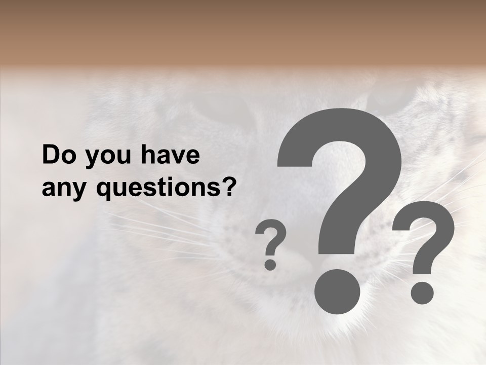 Mammal Zoo Portrait PowerPoint Template