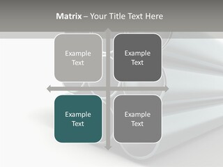 Close Up Pipeline Stainless PowerPoint Template
