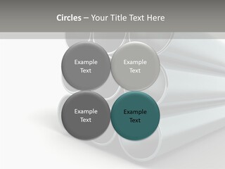 Close Up Pipeline Stainless PowerPoint Template