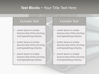 Close Up Pipeline Stainless PowerPoint Template
