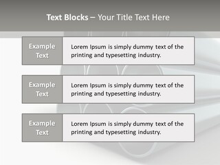 Close Up Pipeline Stainless PowerPoint Template