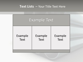 Close Up Pipeline Stainless PowerPoint Template