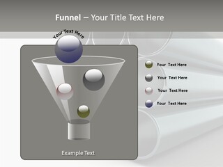 Close Up Pipeline Stainless PowerPoint Template
