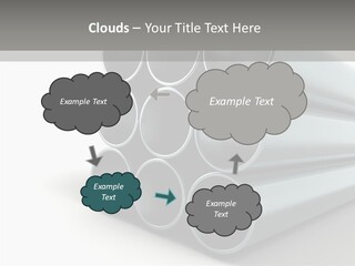 Close Up Pipeline Stainless PowerPoint Template