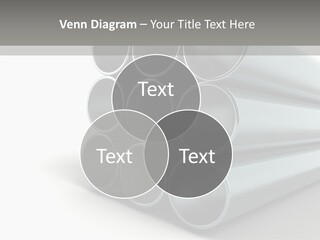 Close Up Pipeline Stainless PowerPoint Template