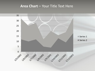 Close Up Pipeline Stainless PowerPoint Template