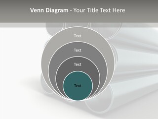 Close Up Pipeline Stainless PowerPoint Template