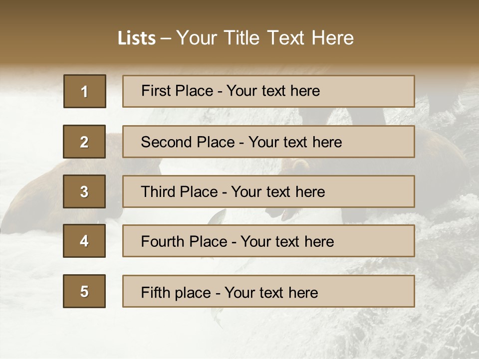 Famous Run Danger PowerPoint Template