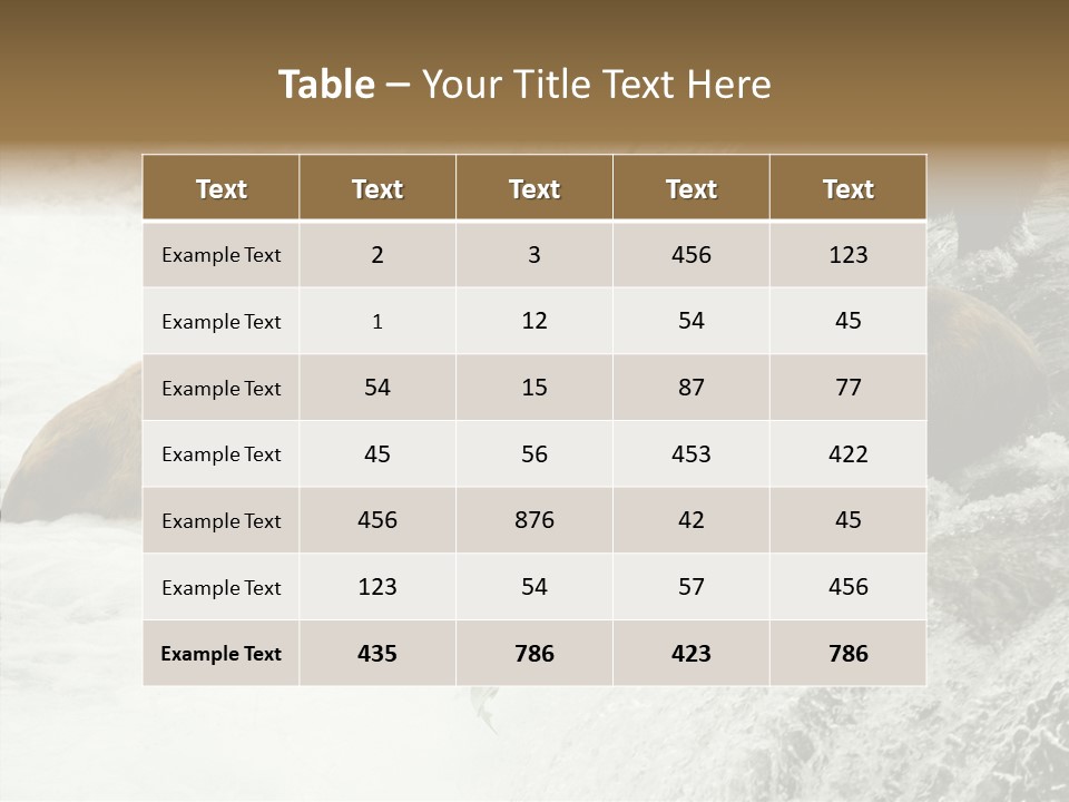 Famous Run Danger PowerPoint Template