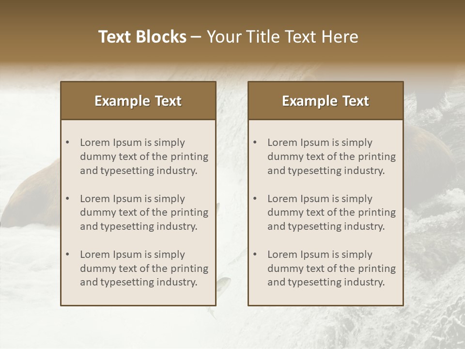 Famous Run Danger PowerPoint Template