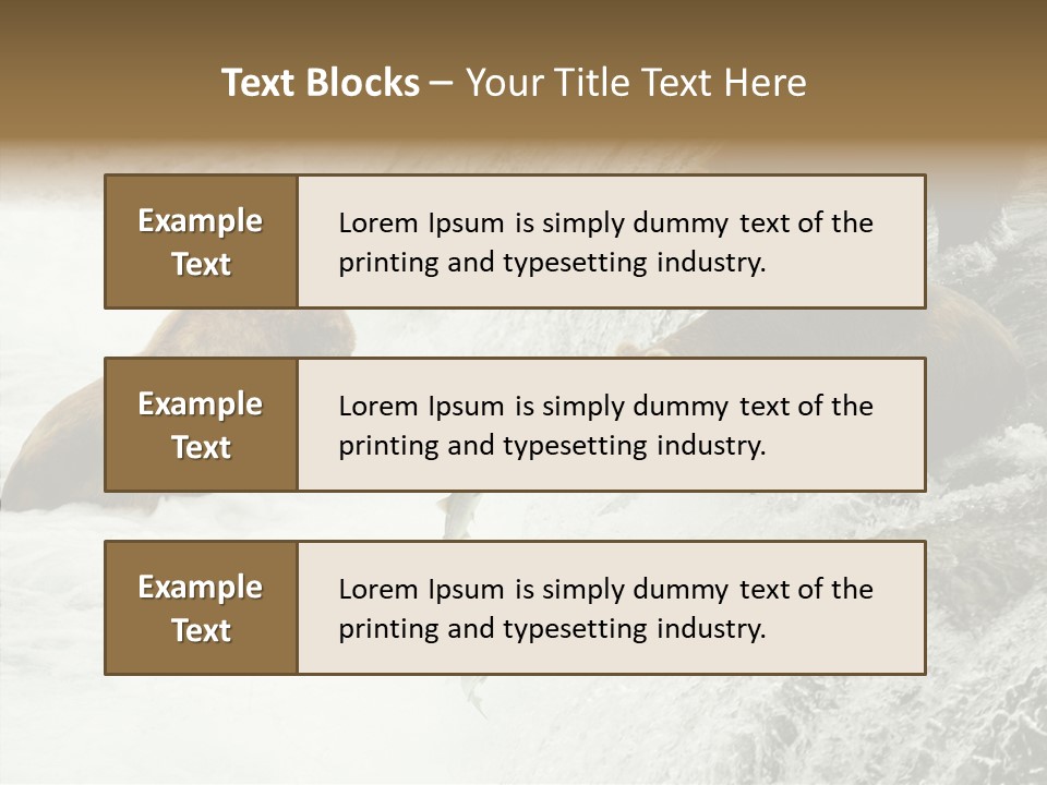 Famous Run Danger PowerPoint Template