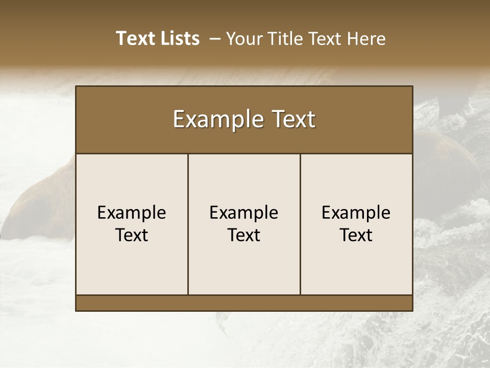Famous Run Danger PowerPoint Template