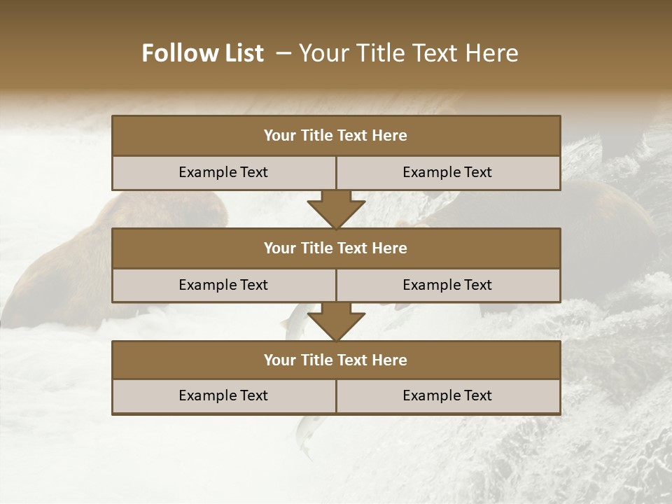 Famous Run Danger PowerPoint Template
