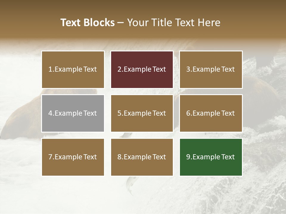 Famous Run Danger PowerPoint Template