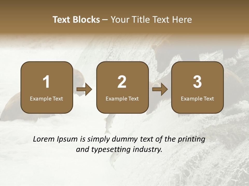 Famous Run Danger PowerPoint Template