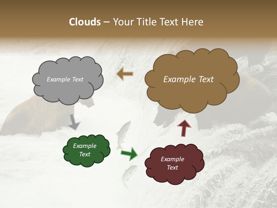 Famous Run Danger PowerPoint Template