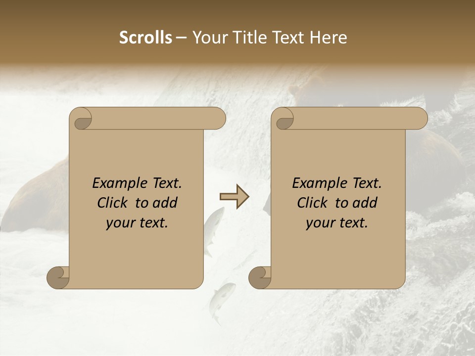 Famous Run Danger PowerPoint Template
