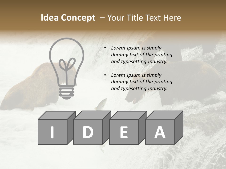 Famous Run Danger PowerPoint Template