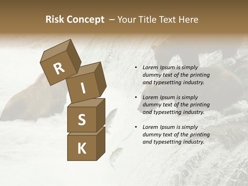 Famous Run Danger PowerPoint Template