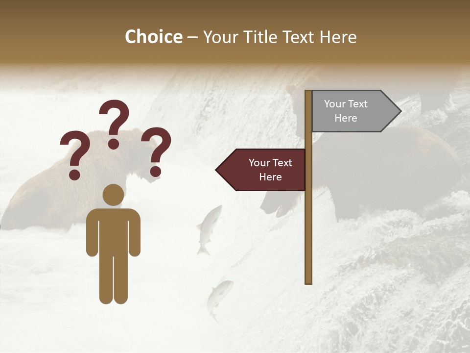 Famous Run Danger PowerPoint Template