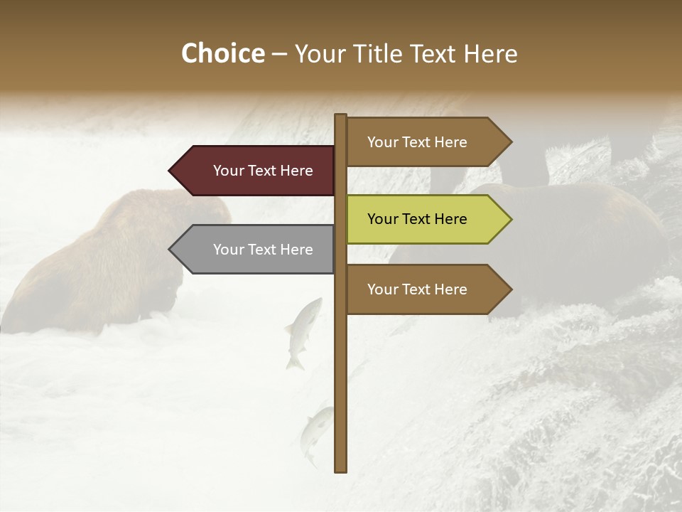 Famous Run Danger PowerPoint Template