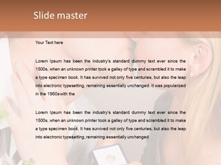 Woman Couple Happiness PowerPoint Template