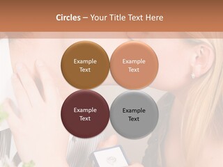 Woman Couple Happiness PowerPoint Template