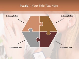 Woman Couple Happiness PowerPoint Template