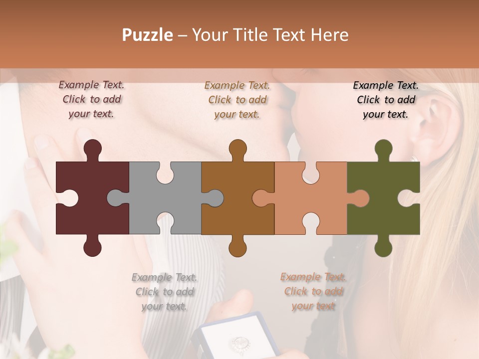 Woman Couple Happiness PowerPoint Template