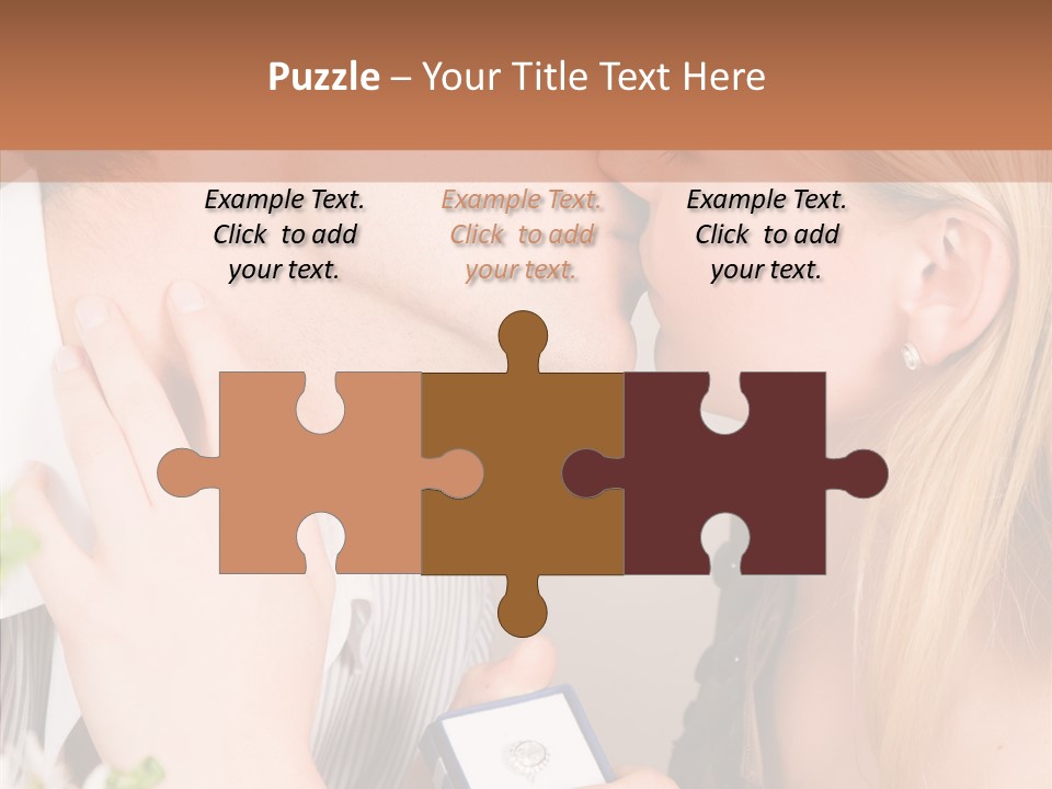 Woman Couple Happiness PowerPoint Template