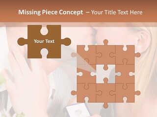 Woman Couple Happiness PowerPoint Template