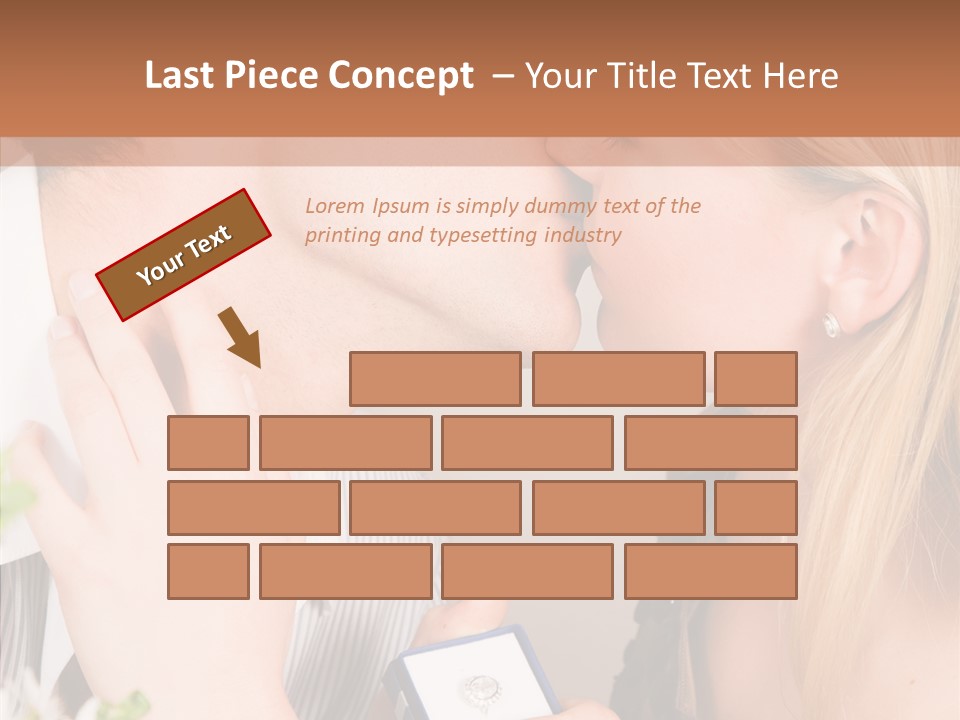 Woman Couple Happiness PowerPoint Template