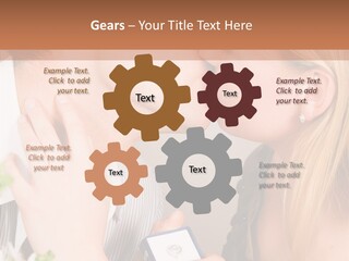 Woman Couple Happiness PowerPoint Template