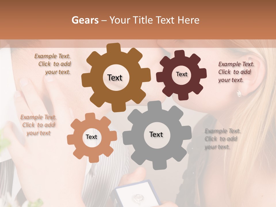 Woman Couple Happiness PowerPoint Template