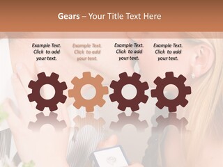 Woman Couple Happiness PowerPoint Template
