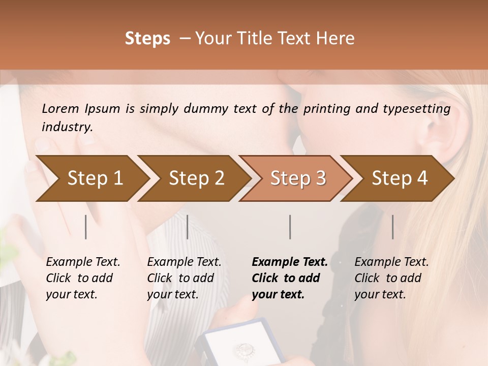 Woman Couple Happiness PowerPoint Template