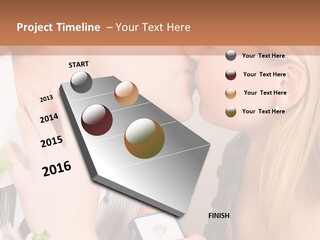 Woman Couple Happiness PowerPoint Template